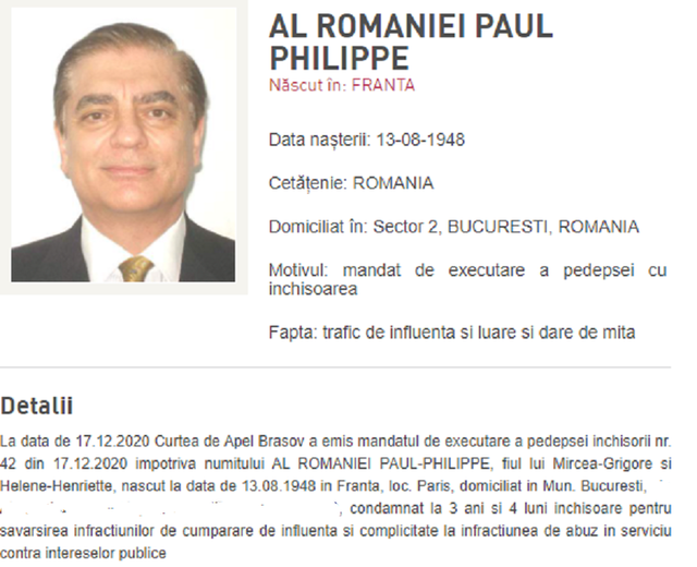 ULTIMA ORĂ Paul de România poate fi adus în țară. Curtea de Casație a Franței a respins recursul