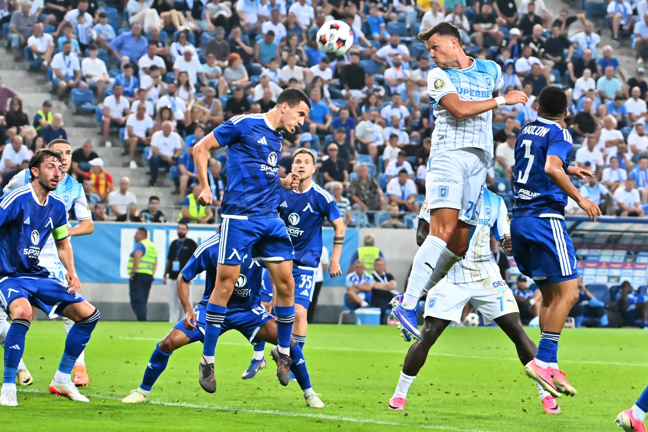 Universitatea Craiova-Levski Sofia 2-2. Craiova, eliminată în turul 2 preliminar al Ligii Campionilor