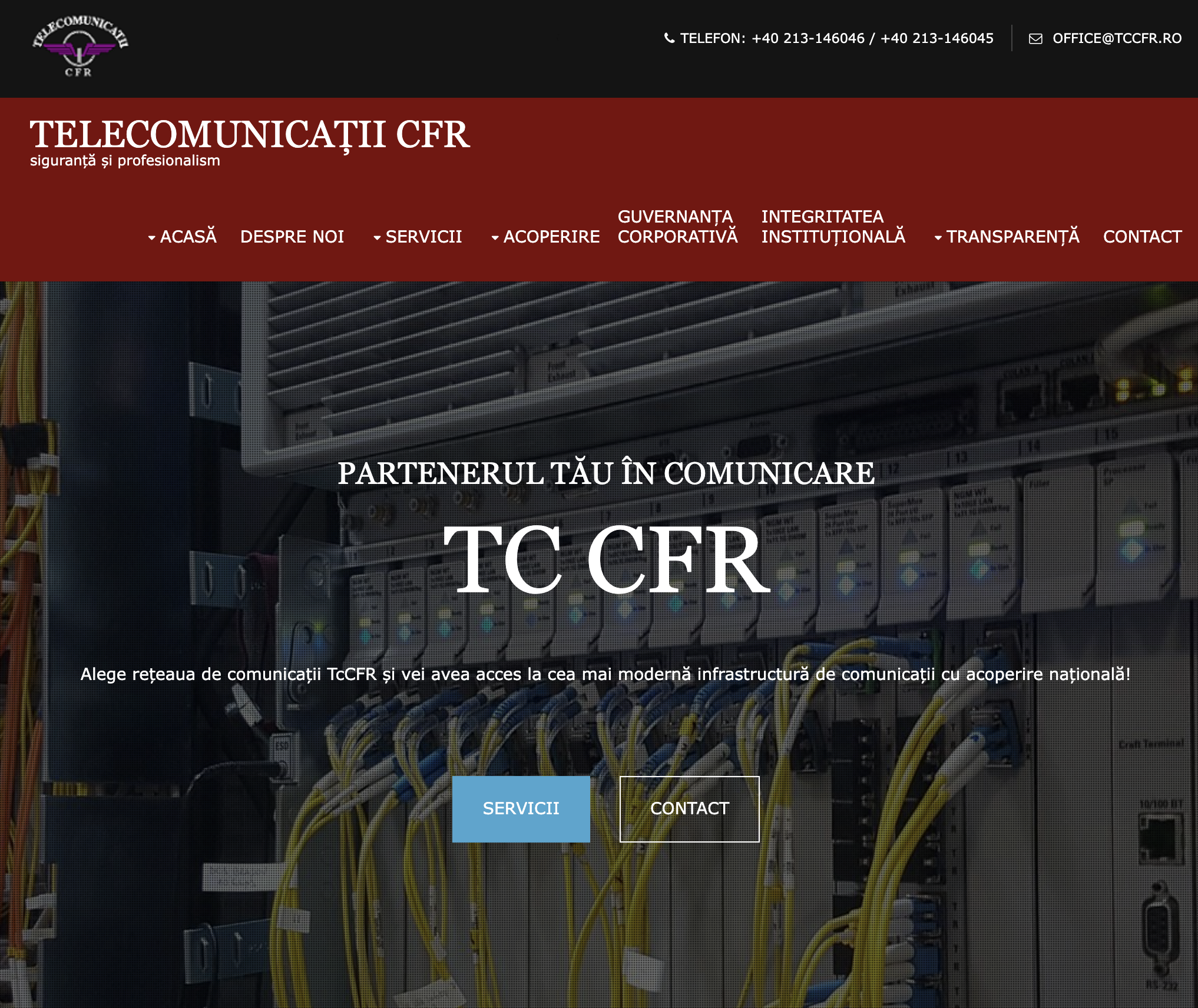 La 24 de ani de la separarea de CFR, perioadă în care a înregistrat pierderi de aproape 80 mil. lei, Telecomunicaţii CFR va fi absorbită de Compania Naţională de Căi Ferate
